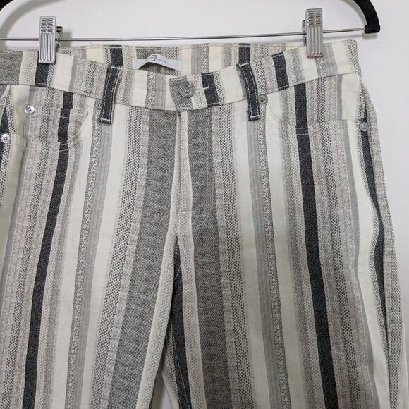 For All 7 Mankind Striped Jeans - Picture 2 of 7